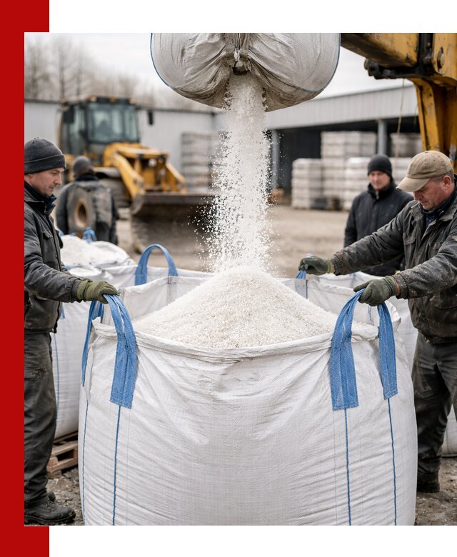 Доставка соли в биг-бегах оптом в Томске