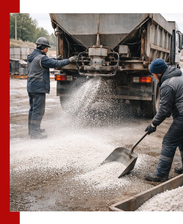 Доставка и продажа хлористого кальция в Томске