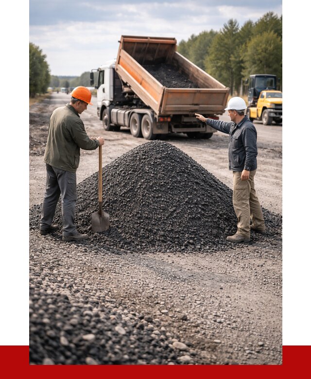 Купить асфальтовую крошку для дорог в Томске от 4589 р. | ПРОНЕРУДТмс