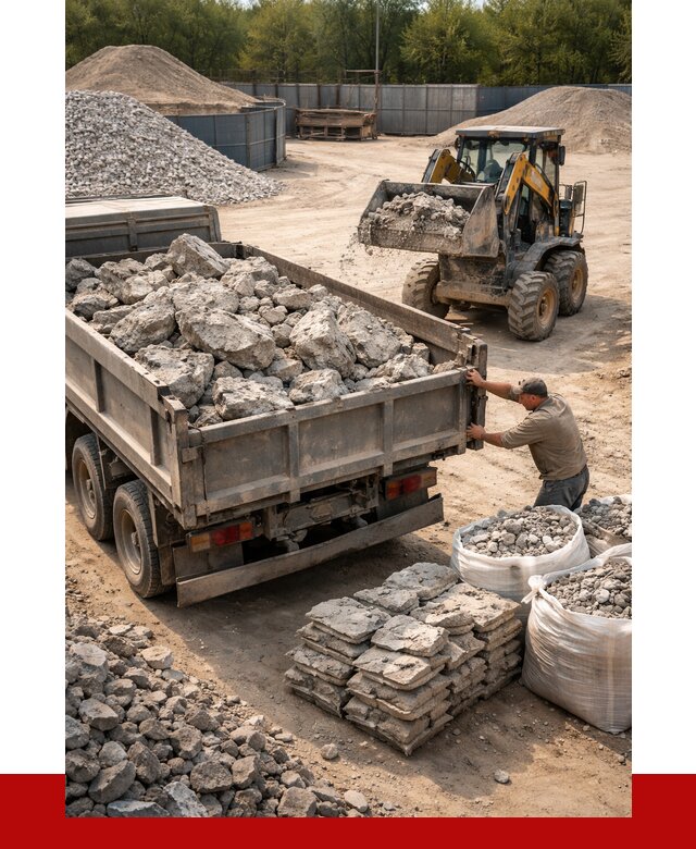 Купить бой бетона с доставкой в Томске от 5245 р. | ПРОНЕРУДТмс