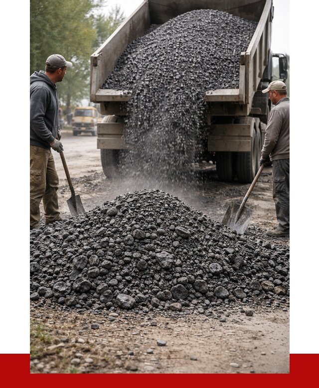 Дробленый асфальт в Томске от 3060 р. с доставкой | ПРОНЕРУДТмс