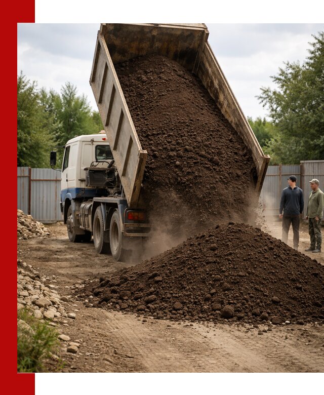 Доставка самосвалом 10 кубов в Томске быстро и надёжно