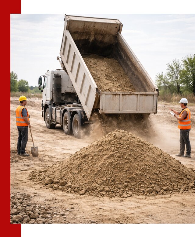 Доставка самосвалом 15 кубов в Томске за город и по городу