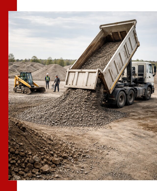 Доставка самосвалом 25 м³ в Томске быстро и надежно