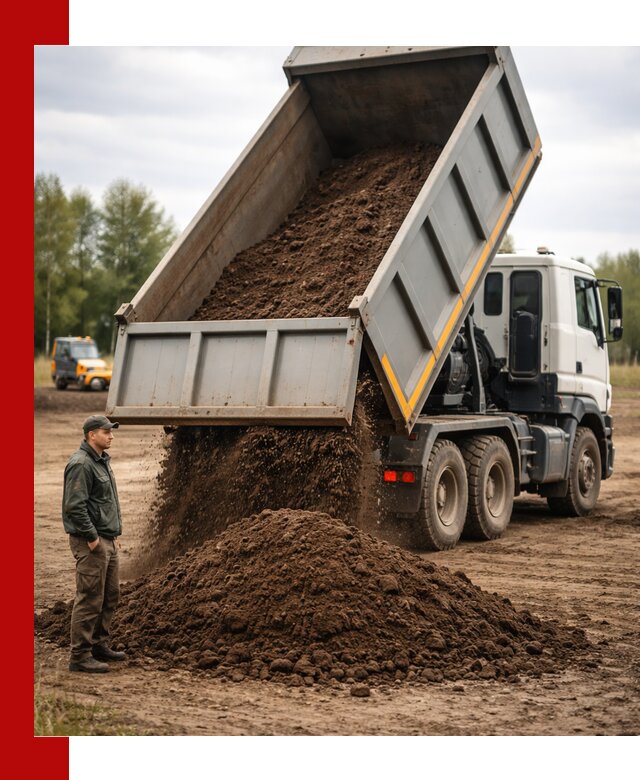 Аренда самосвала с водителем в Томске для сыпучих грузов и навоза