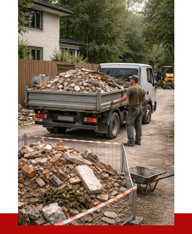 Вывоз строительного мусора с погрузкой в Томске от 8195 р | ПРОНЕРУДТмс