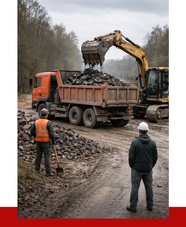Вывоз асфальта в Томске от 4917 р. самосвалом ПРОНЕРУДТмс